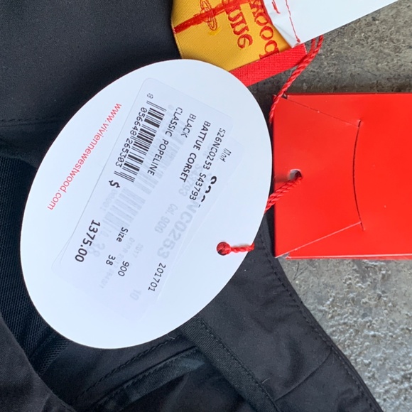 Vivienne Westwood Brand New Red Label 1,375$ Corset Battue - Picture 10 of 16